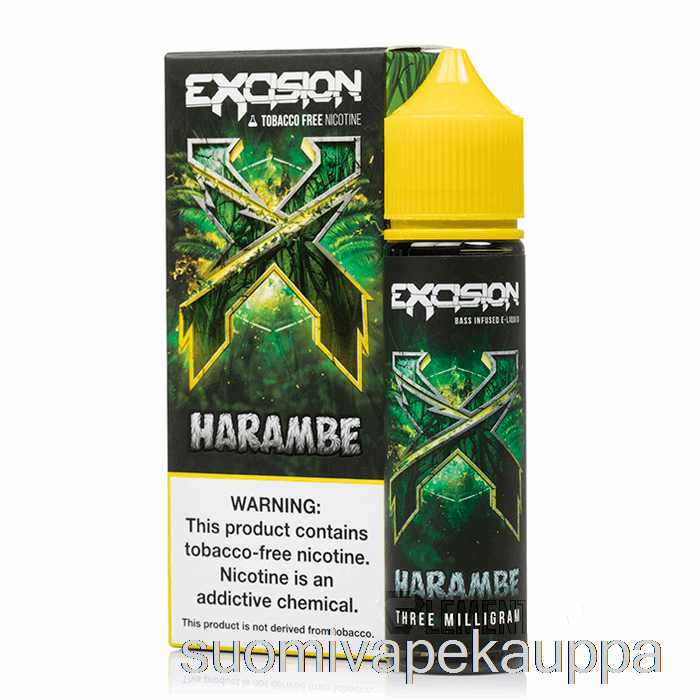 Vape Netistä Harambe - Leikkaus - Alt Zero - 60ml 3mg